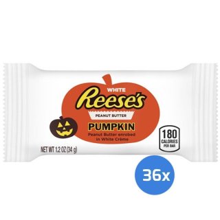 Reeses - White Peanut Butter Pumpkin - 36 x 34g