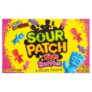 Sour Patch Kids Berries Soft &amp; Chewy Candy - 1 x 88g