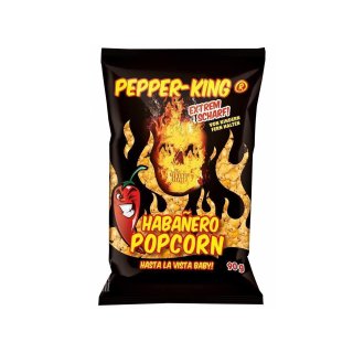 Pepper-King Habanero Popcorn - 1 x 90g