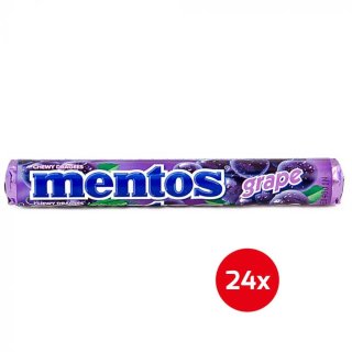 Mentos Grape - 24 x 37,5g