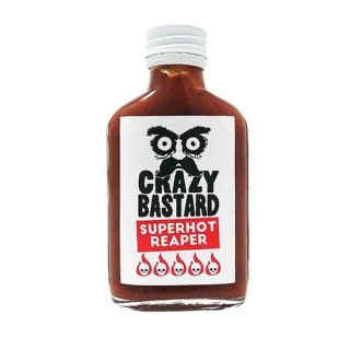 Crazy Bastard Sauce - Superhot Reaper - Sch&auml;rfe 11/10 - 1 x 100ml