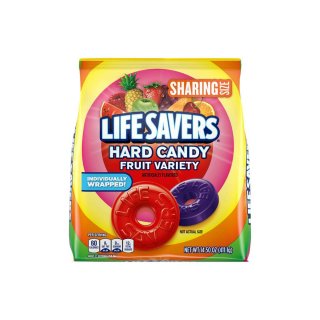 Lifesavers Hard Candy - Fruit Variety - 1 x 411g