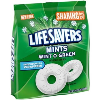 Lifesavers - Mints - Wint-O-Green - 1 x 411g