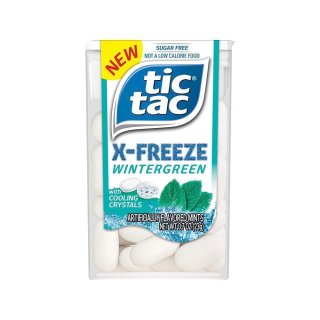 Tic Tac - X-Freeze - Wintergreen - 12 x 23g