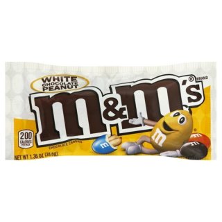 m&amp;ms - White Chocolate Peanut - 1 x 38,6g