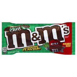 m&amp;ms - Crunchy Mint - 1 x 80,2g