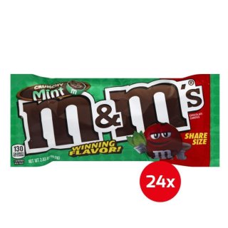 m&amp;ms - Crunchy Mint - 24 x 80,2g