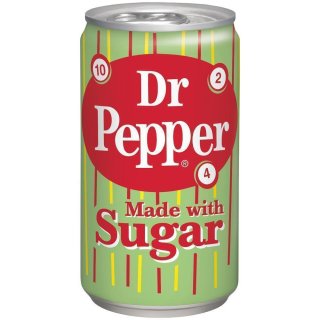 Dr Pepper - Made with Sugar - 3 x 355 ml