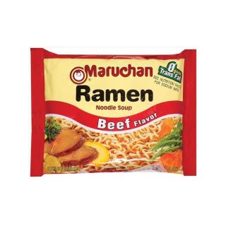 Maruchan Ramen - Noodle Soup Beef Flavour - 3 x 85 g
