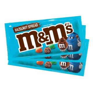 m&amp;ms - Hazelnut Spread - chocolate candies - 3 x 38,3g