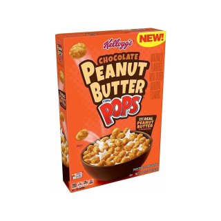 Kelloggs - Corn Pops - Chocolate Peanut Butter - 1 x 297g