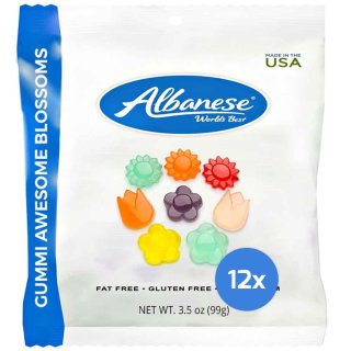 Albanese - Gummi Awesome Blossoms - 12 x 100g