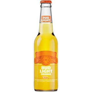 Bud Light  Orange - 24  x 330 ml - Glas Flasche