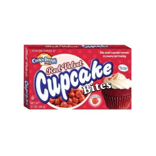 Cookie Dough - Red Velvet Cupcake Bites - 12 x 88g