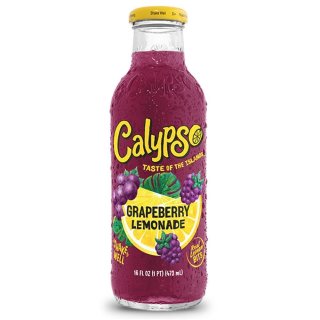 Calypso - Grapeberry Lemonade - Glasflasche - 1 x 473 ml