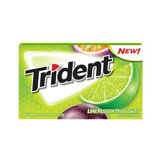 Trident - Lime Passionfruit Twist - 1 x 14 St&uuml;ck