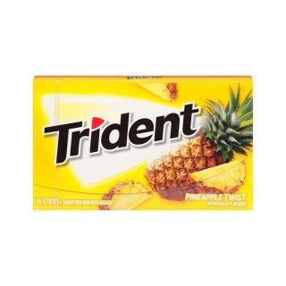 Trident - Pineapple Twist - 1 x 14 St&uuml;ck