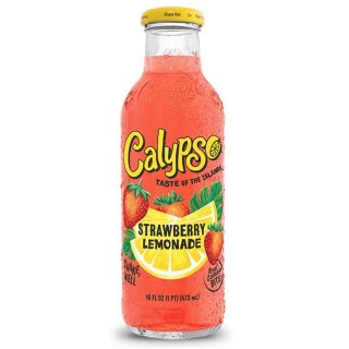 Calypso - Strawberry Lemonade - Glasflasche - 473 ml