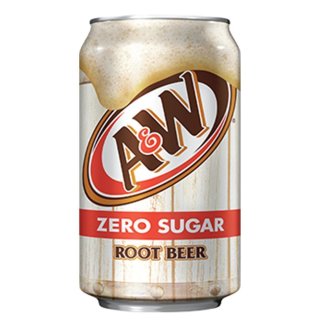 A&amp;W - Root Beer Zero Sugar - 355 ml