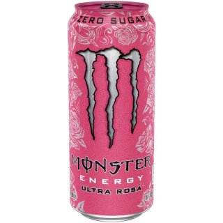 Monster USA - Zero - Ultra Ros&aacute; Energy - 473 ml