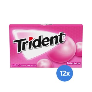 Trident - Bubblegum - 12 x 14 St&uuml;ck