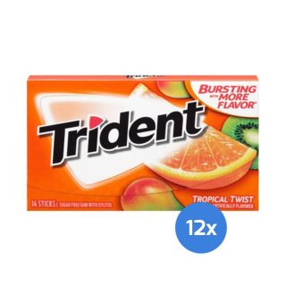 Trident - Tropical Twist - 12 x 14 St&uuml;ck