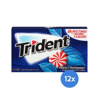 Trident - Perfect Peppermint - 12 x 14 St&uuml;ck