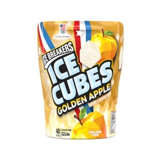 Ice Breakers - Ice Cubes Golden Apple - 40 St&uuml;ck