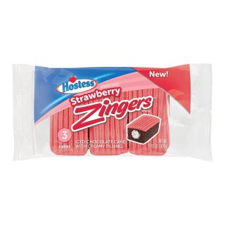 Hostess - Zingers Strawberry - 6 x 108g
