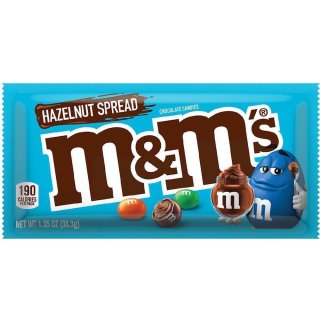 m&amp;ms - Hazelnut Spread - chocolate candies - 38,3g