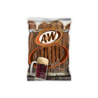 A&amp;W Root Beer - Candy Twists - 142g