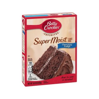 Betty Crocker - Super Moist - Chocolate Fudge Cake Mix - 12 x 432 g