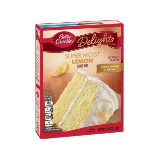 Betty Crocker - Super Moist - Lemon Cake Mix - 432 g
