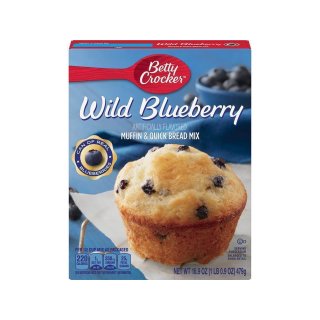 Betty Crocker - Premium Muffin &amp; Quick Bread Mix - Wild Blueberry - 479 g