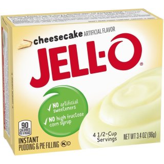 Jell-O - Cheesecake Instant Pudding &amp; Pie Filling - 96 g
