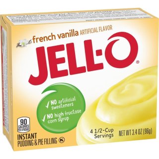 Jell-O - French Vanilla Instant Pudding &amp; Pie Filling - 96 g