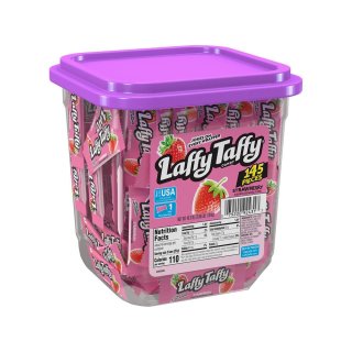 Laffy Taffy Strawberry - Box 145 Pieces - 1 x1,39kg
