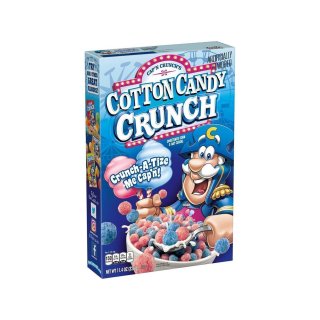 Capn Crunch - Sweetened Corn &amp; Oat Cereal Cotton Candy Crunch - 1 x 326g
