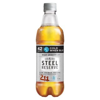 Steel Reserve High Gravity Lager Beer - 1 x 1,24l