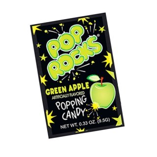 Pop Rocks Green Apple - 9,5g
