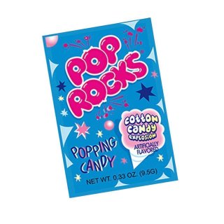 Pop Rocks Cotton Candy - 1 x 9,5g