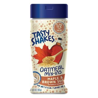 Tasty Shakes Oatmeal Mix Ins - Maple &amp; Brown Sugar - 85g