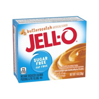 Jell-O - Butterscotch Instant Pudding &amp; Pie Filling Sugar Free - 1 x 28 g