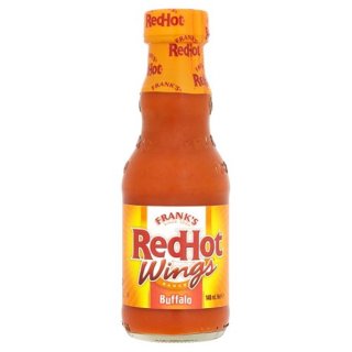Franks Red Hot Wings Sauce Buffalo - 6 x 148g
