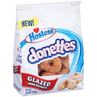 Hostess Donettes - Glazed Mini Donuts - 298g