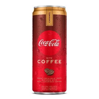 Coca-Cola - plus Coffee &amp; Caramel - 3 x 250 ml