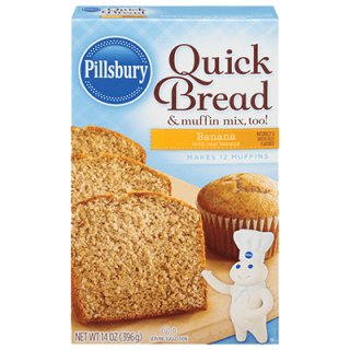 Pillsbury - Quick Bread &amp; muffin Mix Banana - 12 x 396g