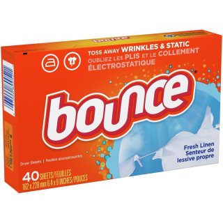 Bounce Fresh Linen Dryer Sheets Original - 40 St&uuml;ck