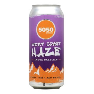 5050 Brewing Co. - West Coast Haze -  India Pale Ale 6,25% - 473ml