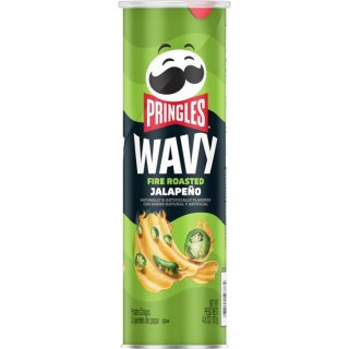 Pringles - Wavy - Fire Roasted Jalapeno - 137g